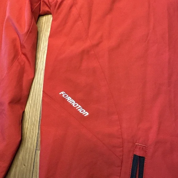 ADIDAS Men'sXXL Climaproof Vented Red Mesh Lined Windbreaker Golf Jacket Ripstop - Picture 7 of 9